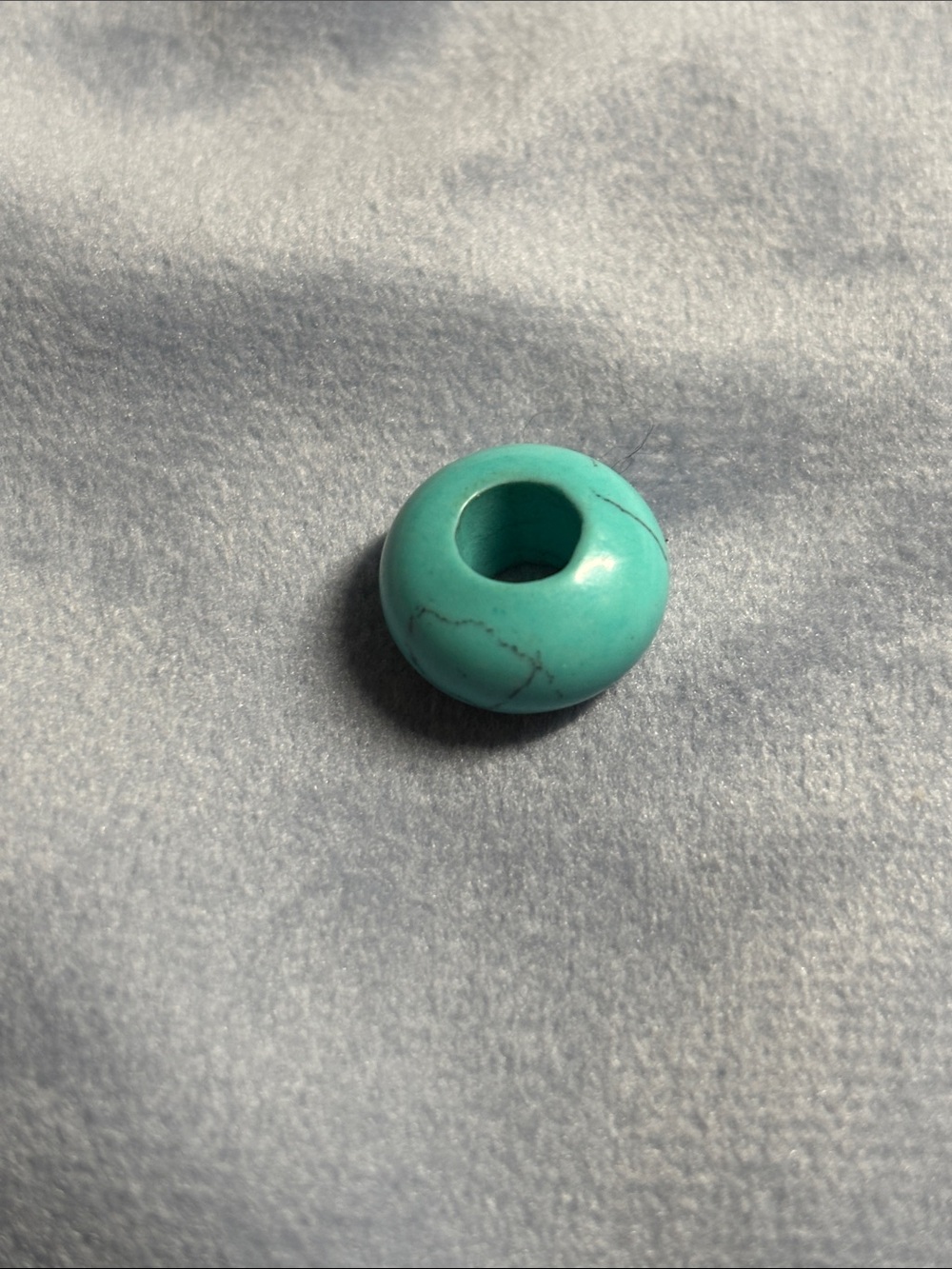 Genuine Turquoise Charm fits Pandora bracelets